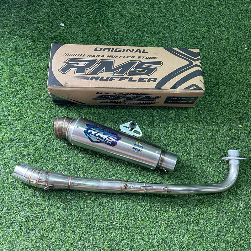 knalpot rms kompetisi grade supra astrea legenda supra 125 karisma blade kirana revo absolute fit ju