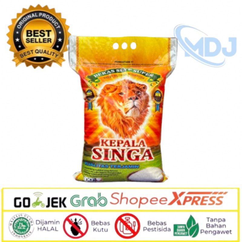 

BERAS CAP KEPALA SlNGA-5,10&20kg