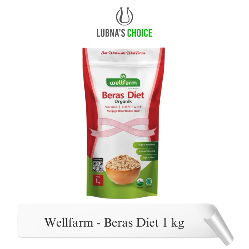 

WellFarm - Beras Diet Organik 1 Kg