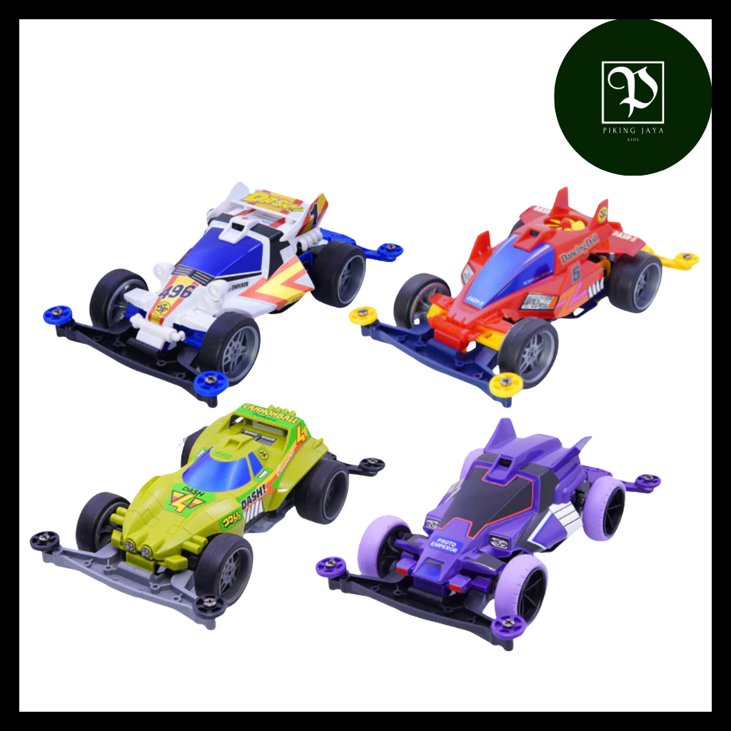 Tamiya Mini 4WD Daxing Seri Dash Premium Super 2 Chassis - Rep. Tamiya Merk Daxing