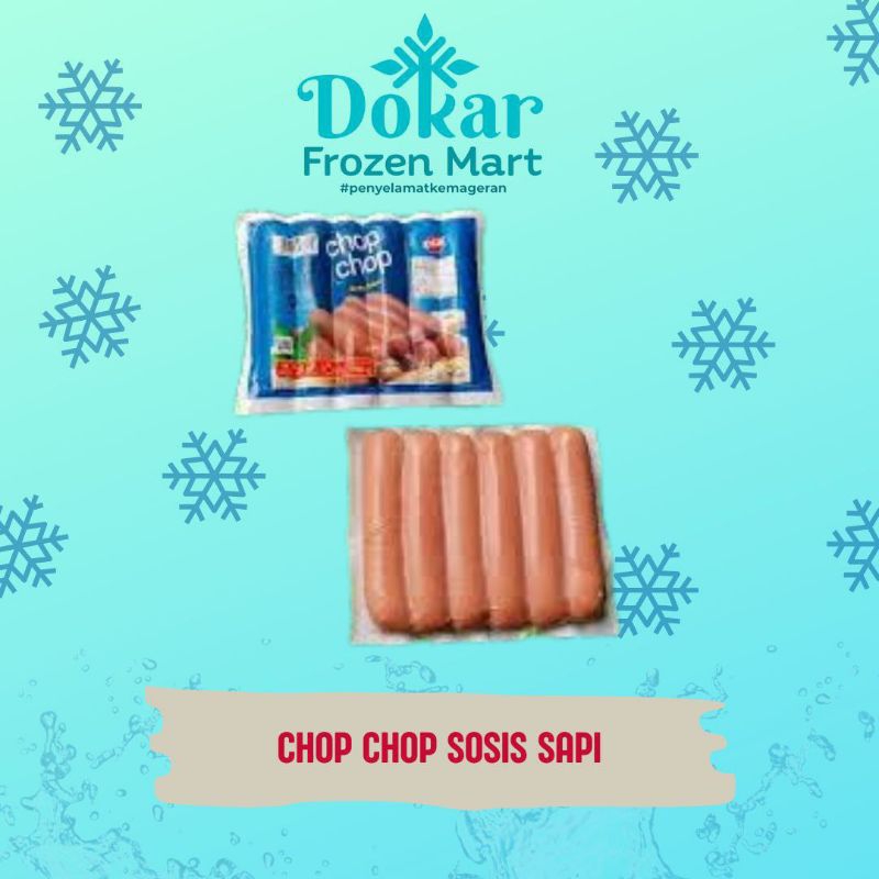 

Chop Chop Sosis Bakar Mini (isi 12) 500gr