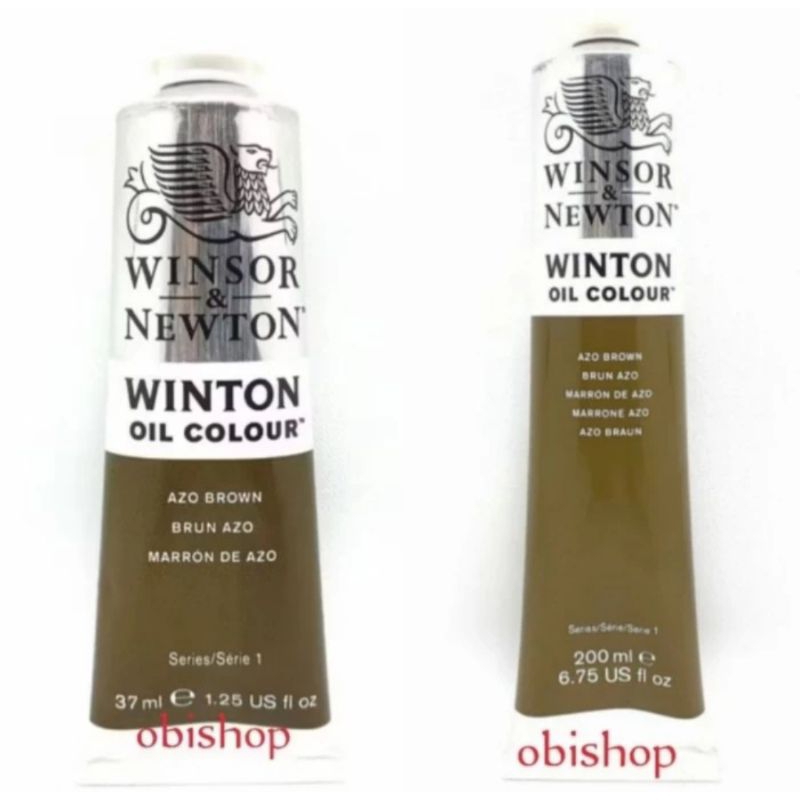 

Cat Minyak Winton Oil Colour 200ml / 37ml Azo Brown Winsor & Newton