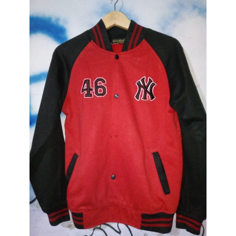 JAKET VARSITY MLB