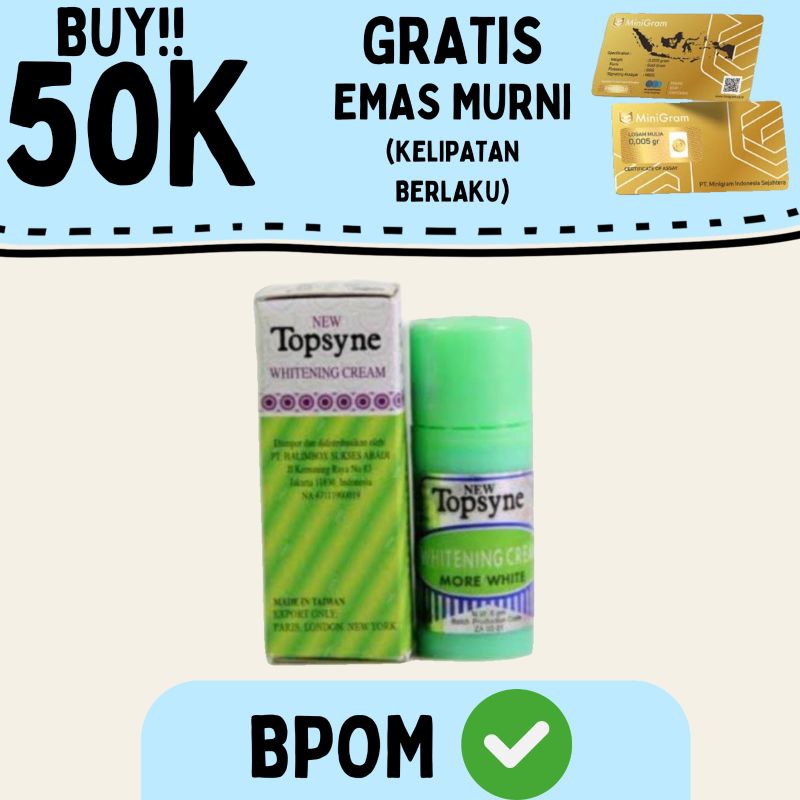 NEW TOPSYNE NTS-819 BEAUTY STICK CREAM FOUNDATION BPOM