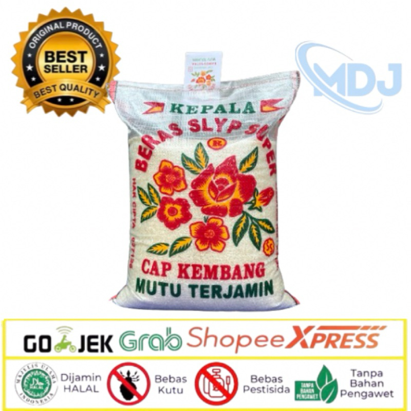 

BERAS CAP KEMBANG-5LITER,10LITER&20LITER