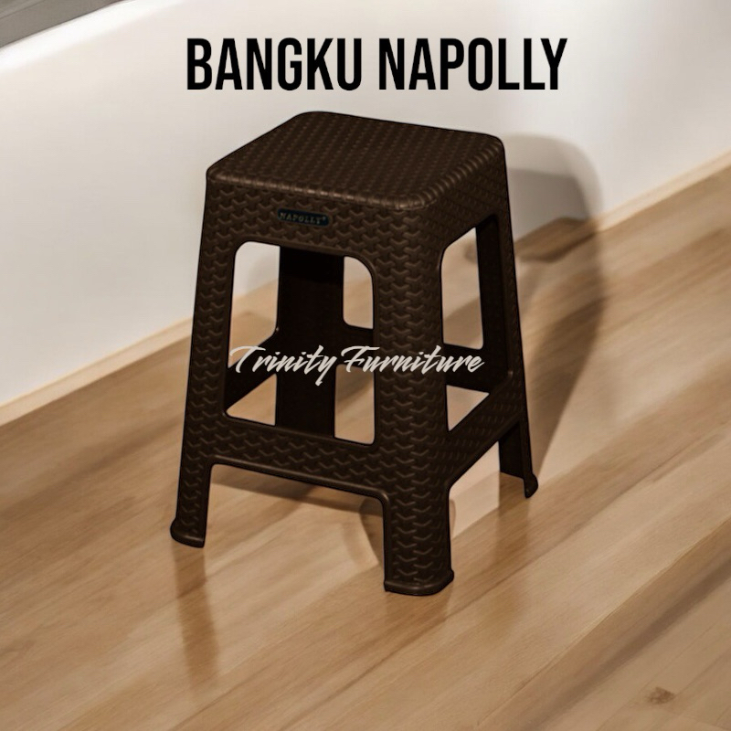 Kursi KRS 3y3/Bangku bakso Napolly/Khusus kota makassar plastik tebal/kuat/kokoh