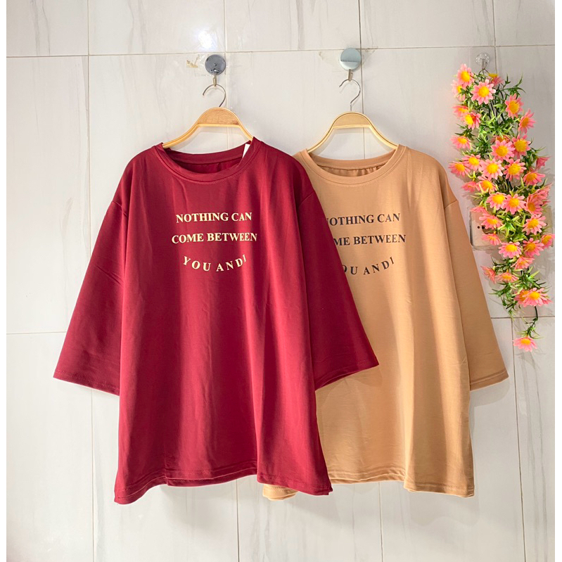 kaos jumbo wanita kaos oversize wanita atasan jumbo wanita