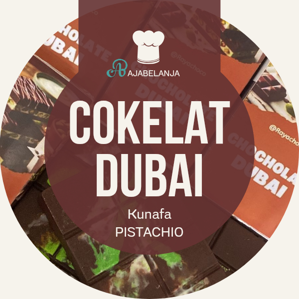 

Cokelat Dubai Viral Asli Dubai Kunafa Pistachio ori 100%