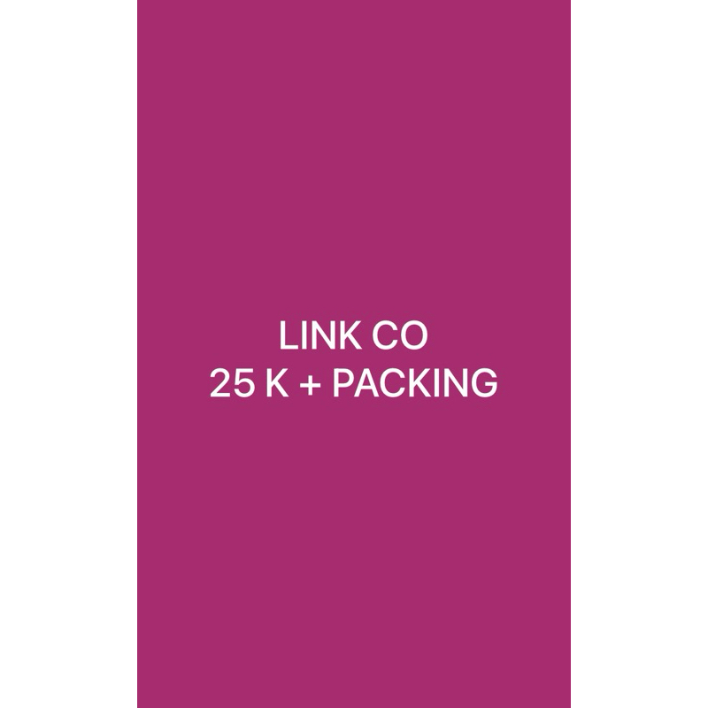 

LINK CO 25 K + PACKING