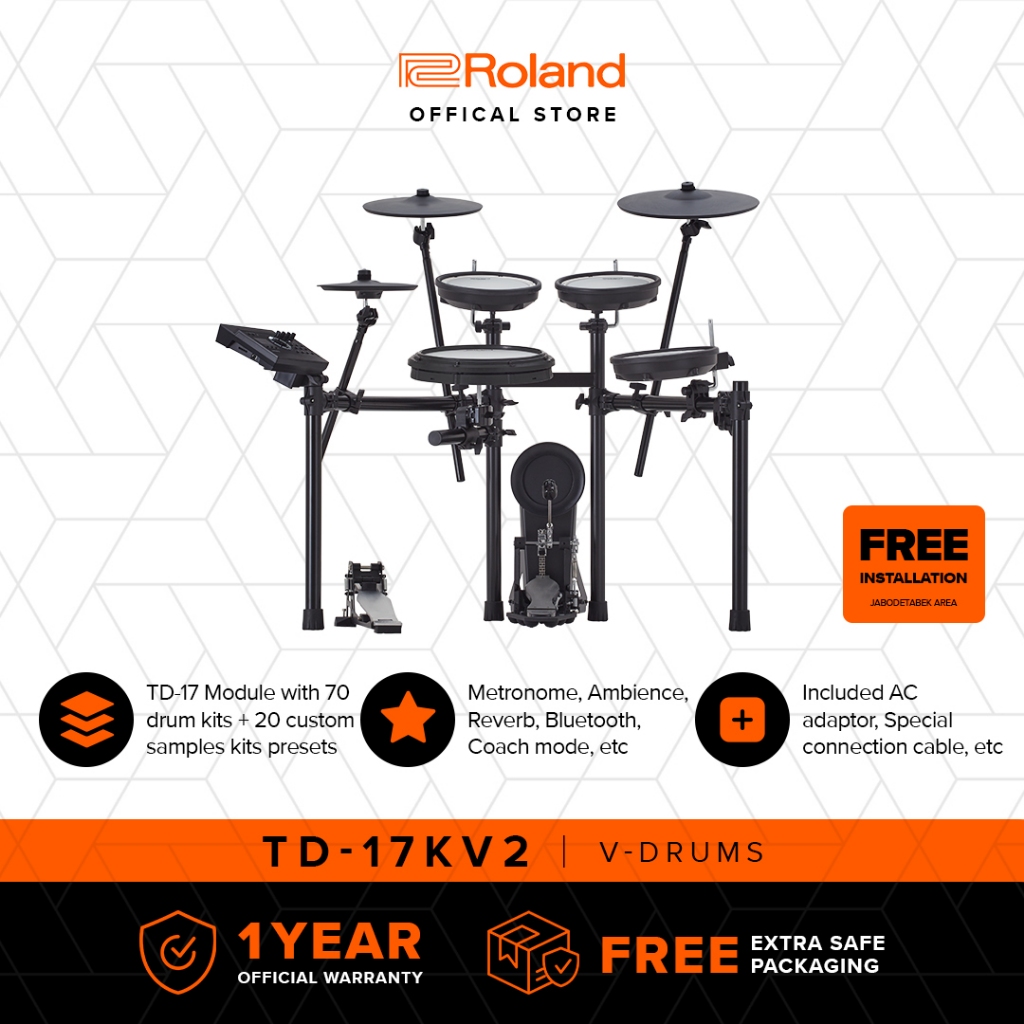 Roland TD-17KV2 Drum Electric V-Drums