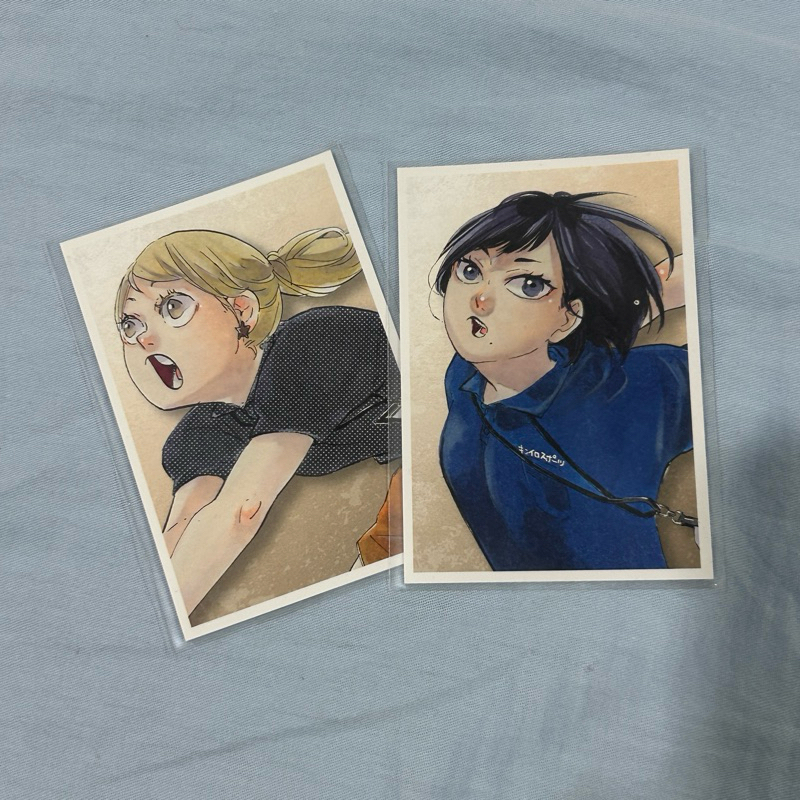 Haikyuu OFFICIAL Photocard Anniversary Yachi Hitoka Shimizu Kiyoko