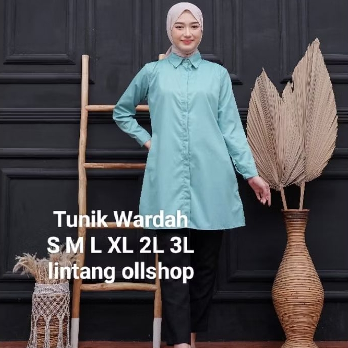 TUNIK WARDAH TUNIK TOYOBO PREMIUM TUNIK KERJA TUNIK PONDOK TUNIK SIMPLE CANTIK