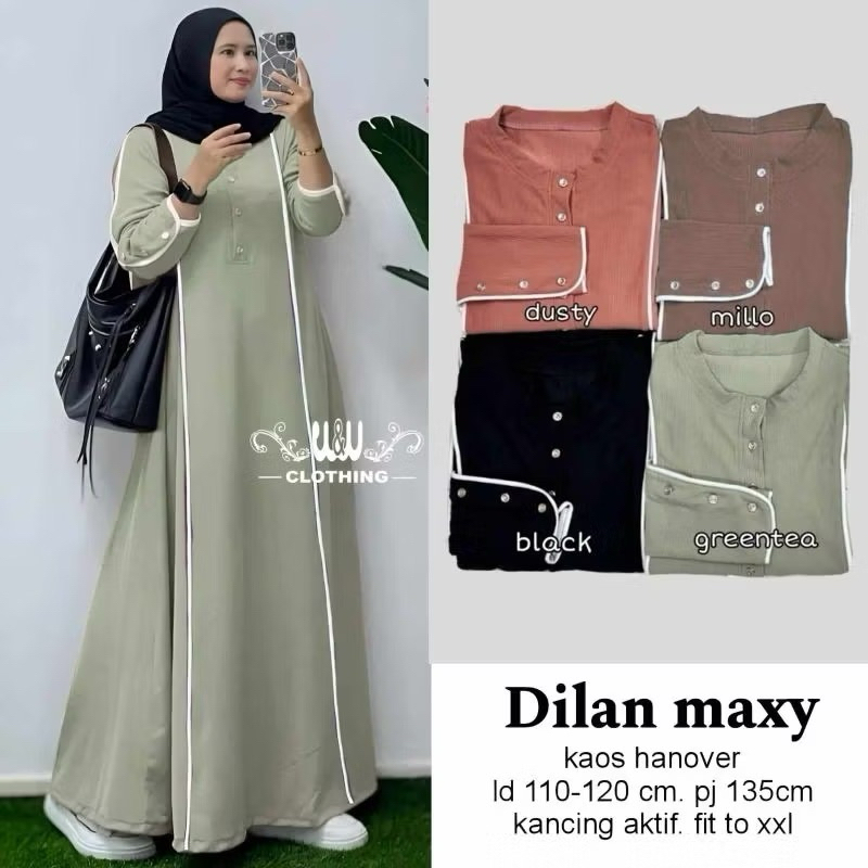 JS DILAN MAXY FASHION WANITA 4340 fashion muslim wanita