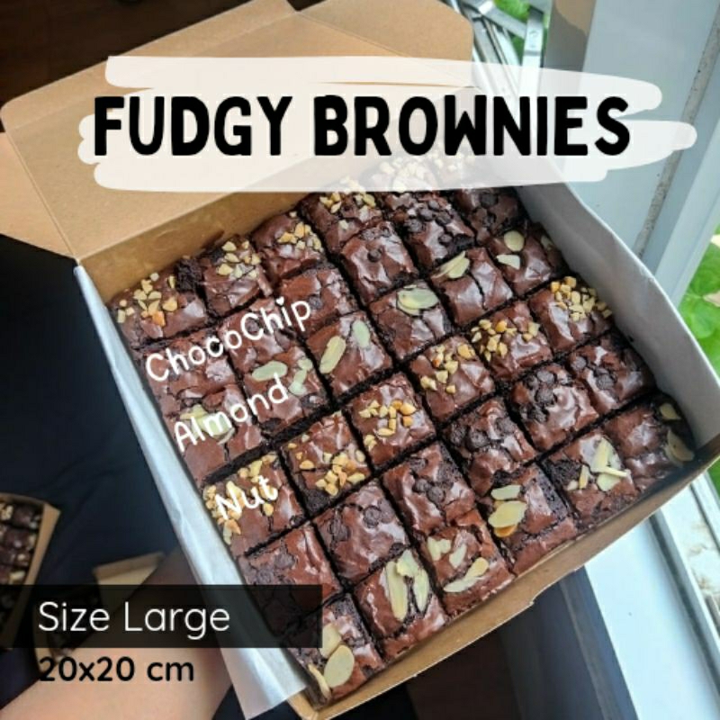 

FUDGY BROWNIES COKLAT | BROWNIES COKLAT PANGGANG SEKAT