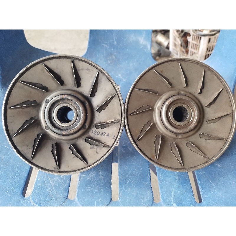 pully vario karbu 110 pully sleding vario 110 karbu ori second