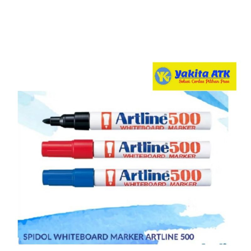 

Spidol Marker Whiteboard Artline 500