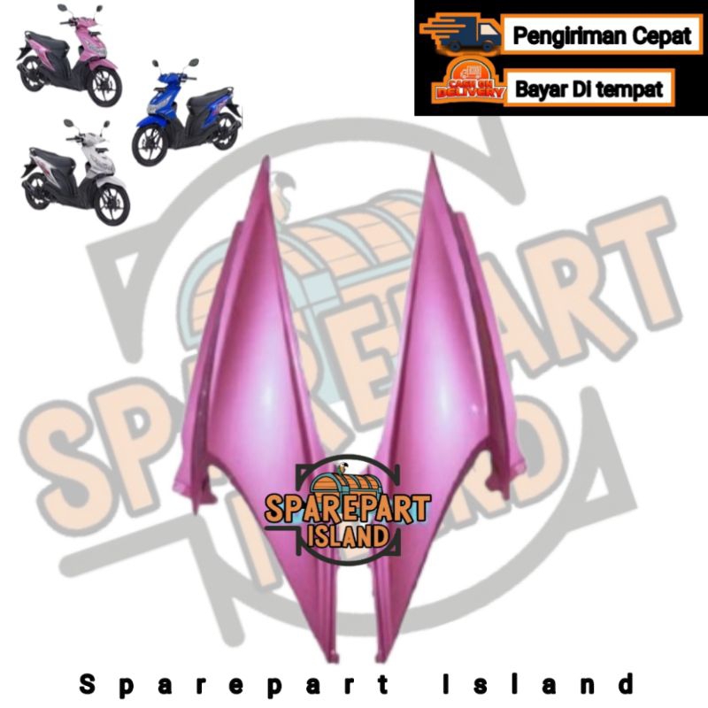 COVER BODY SAMPING KANAN-KIRI BEAT KARBU WARNA PINK - BODY BEAT KARBU PINK