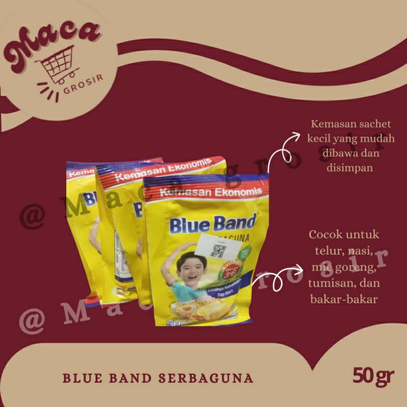 Blue band kemasan sachet/mentega