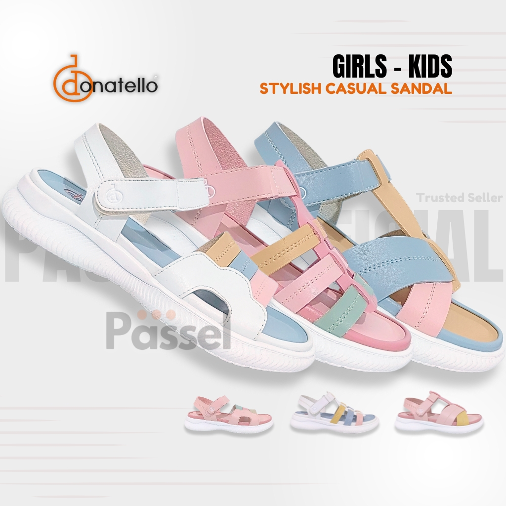 Passel x Donatello Sz. 32-36 Sepatu Sandal Anak Perempuan Tali Hiking Gunung | AR12011 / AR12012 / A