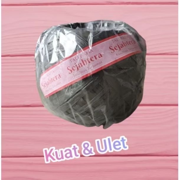 

TALI RAFIA HITAM 1 KG BESAR KUAT DAN ULET