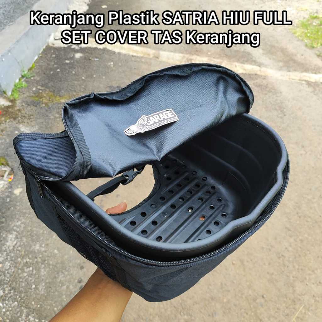 keranjang SATRIA HIU FULLSET PLASTIK COVER TAS keranjang bagasi tengah Suzuki Satria HIU LSCM SATRIA