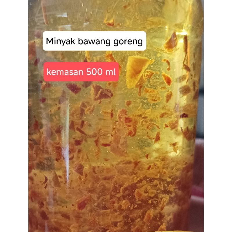

Minyak Bawang Goreng Premium Kemasan 500 ml