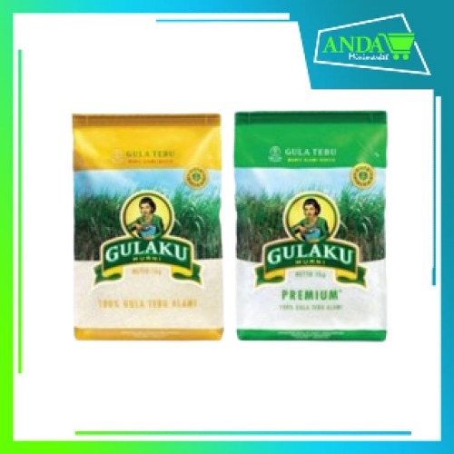 

ANDA Gula Pasir Gulaku Isi 1kg Gulaku Kuning Gulaku Hijau Premium