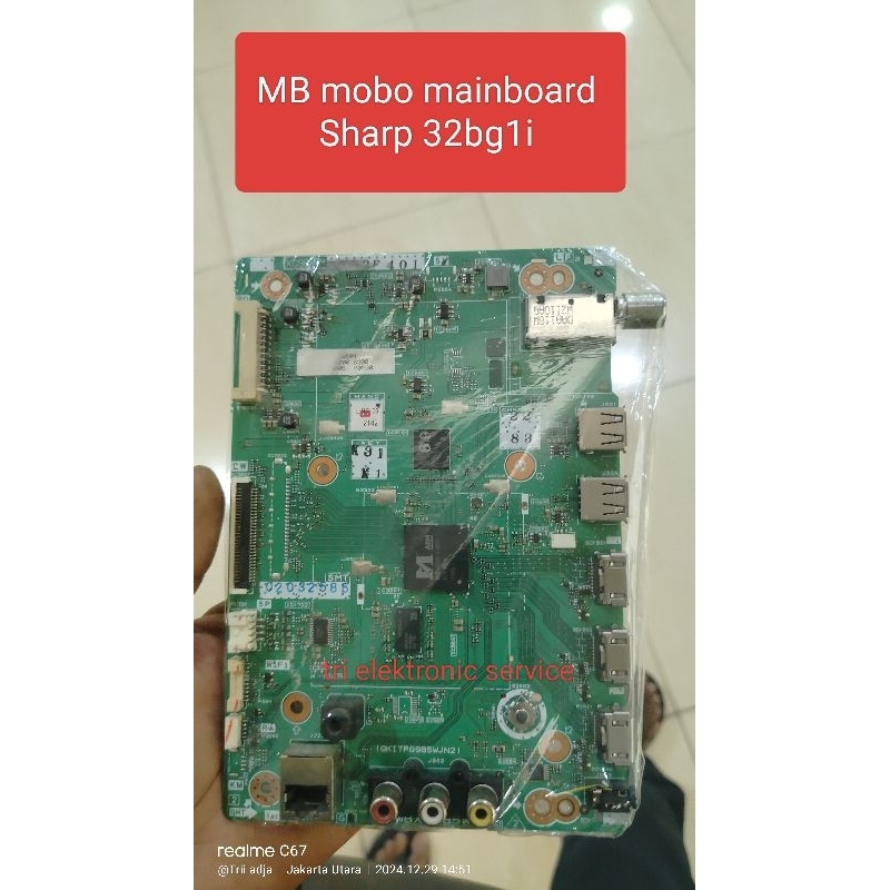 mainboard mesin mobo MB Sharp 32bg1i