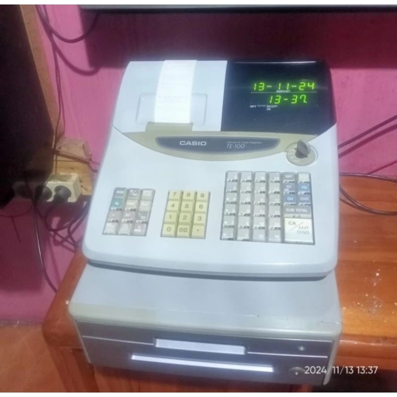 Mesin Kasir Casio TE100
