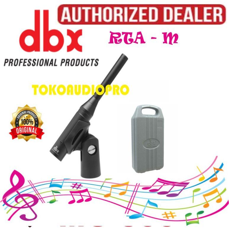 Mic DBX RTA-M Measurement Microphone RTA Original