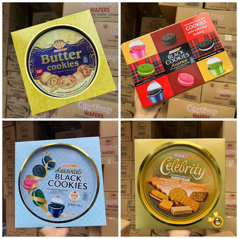 

Biskitop Denex Black Cokies Butter Cokies Premium Package Hampers Kue Lebaran