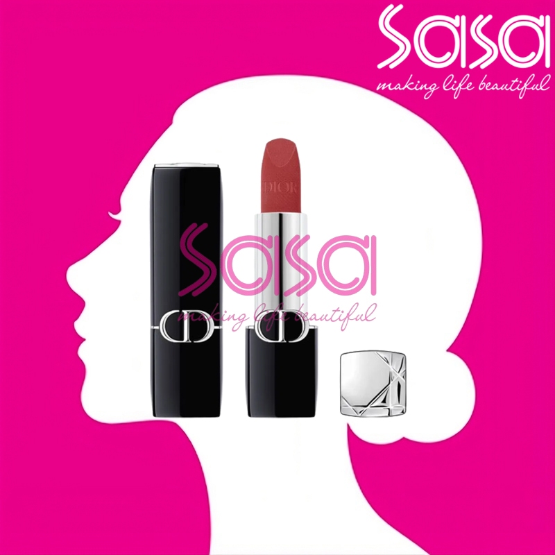 DIOR Rouge Dior Lipstick Velvet Finish • 3.5g