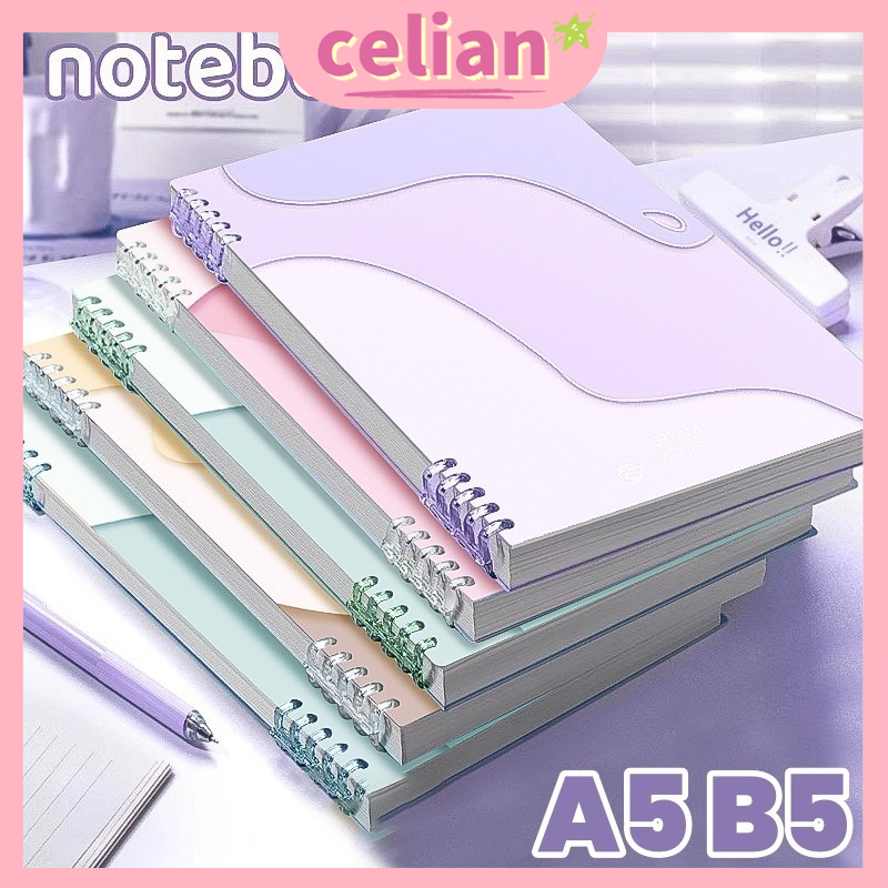 A5/B5 Notebook Buku Binder/Tulis Sekolah Lucu Buku Notebook Aesthetic/ Binder  Derajat Notebook/Kore