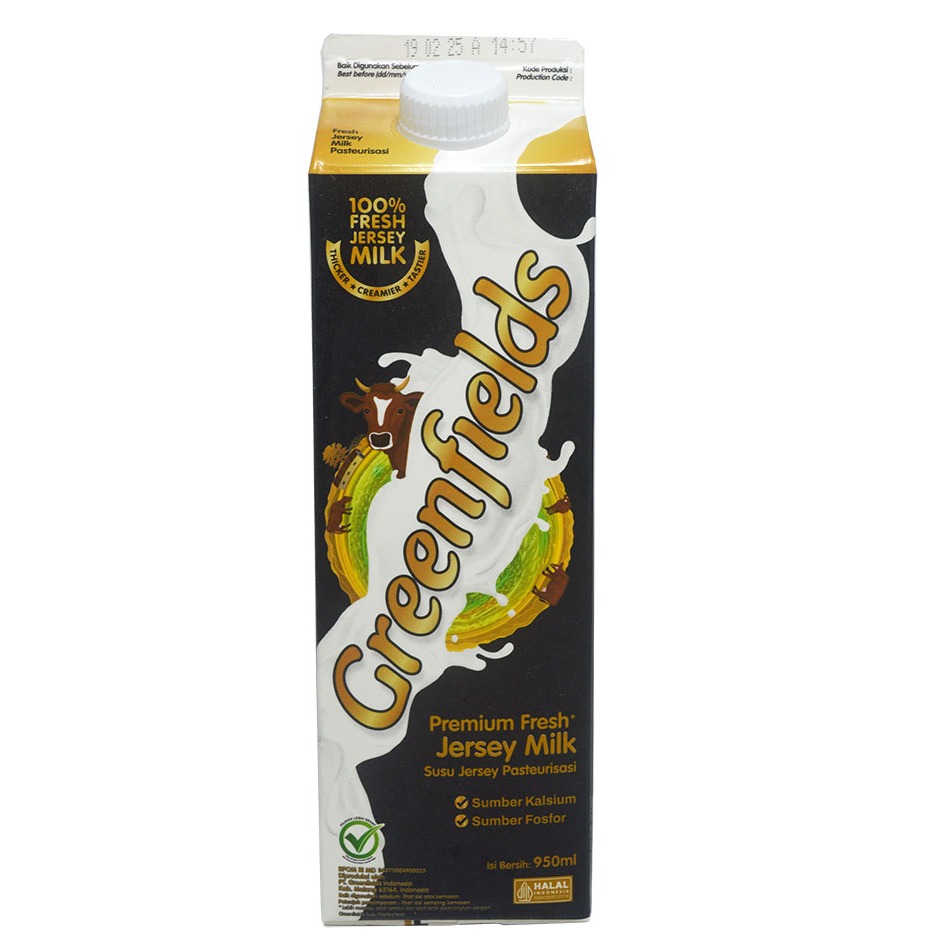 

GREENFIELDS FRESH JERSEY MILK 1 L