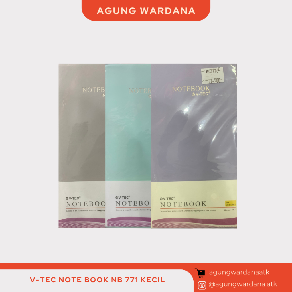 

V-TEC NOTEBOOK NB 771 KECIL
