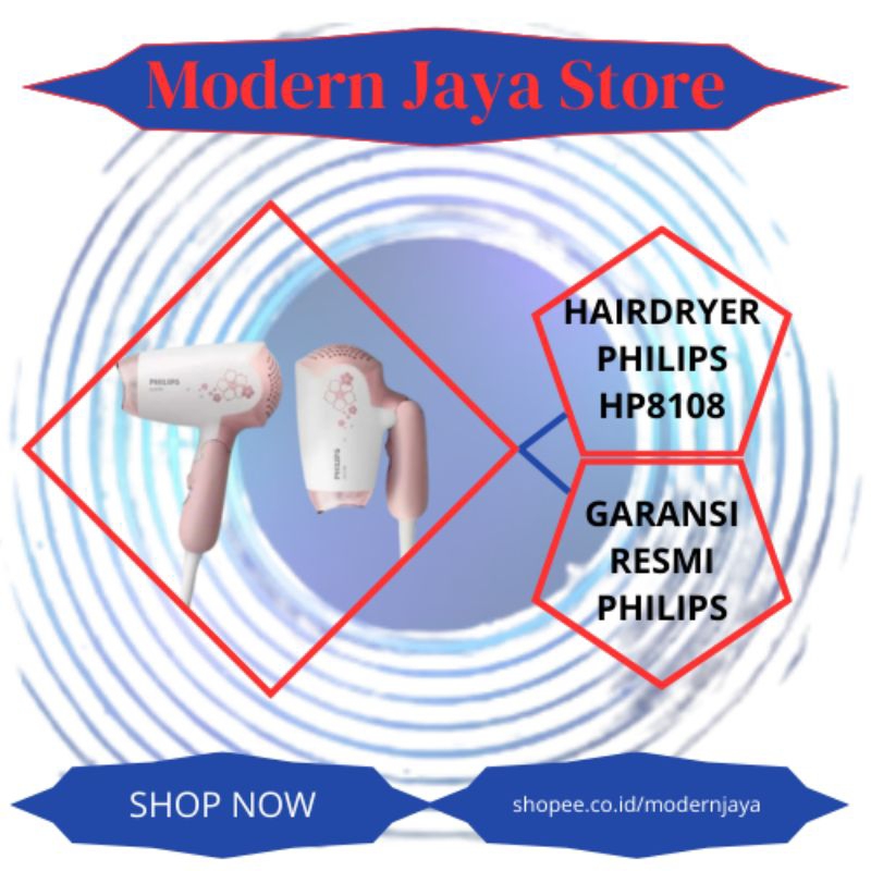 Pengering Rambut HP8108 Philips