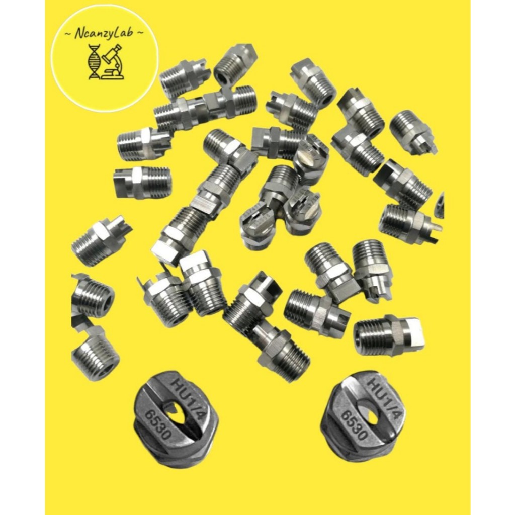 Nozzle Jet Flat Fan Spray V 1/4 Jet Flat Fan Spray Nozzle (6520)