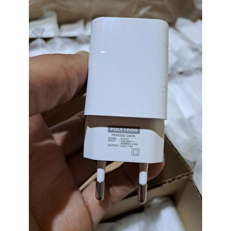 Charger Android 1A adaptor 5v Batok cas hp android