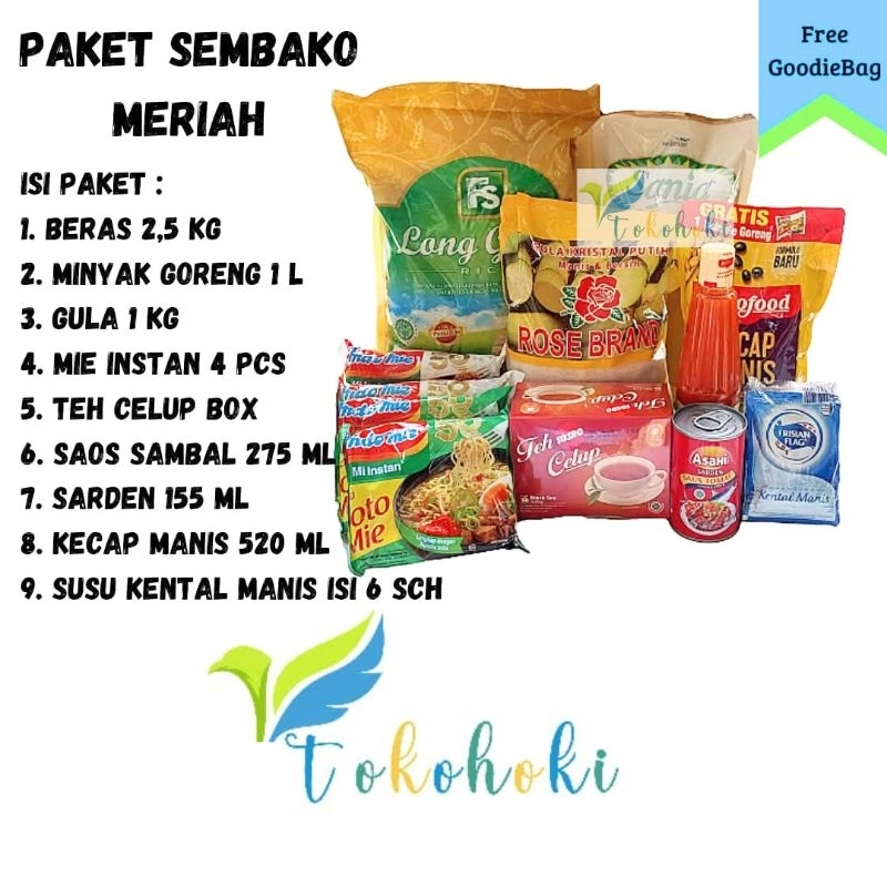 

PAKET SEMBAKO MERIAH