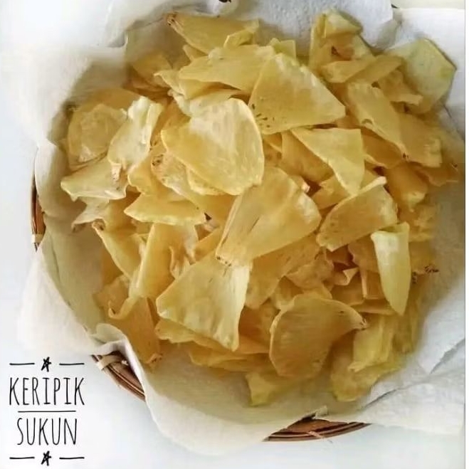 

KERIPIK SUKUN 130GR/KRIPIK SUKUN - SNACK CEMILAN