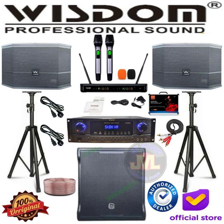 Paket Karaoke Wisdom Paket Speaker Karaoke Wisdom Original