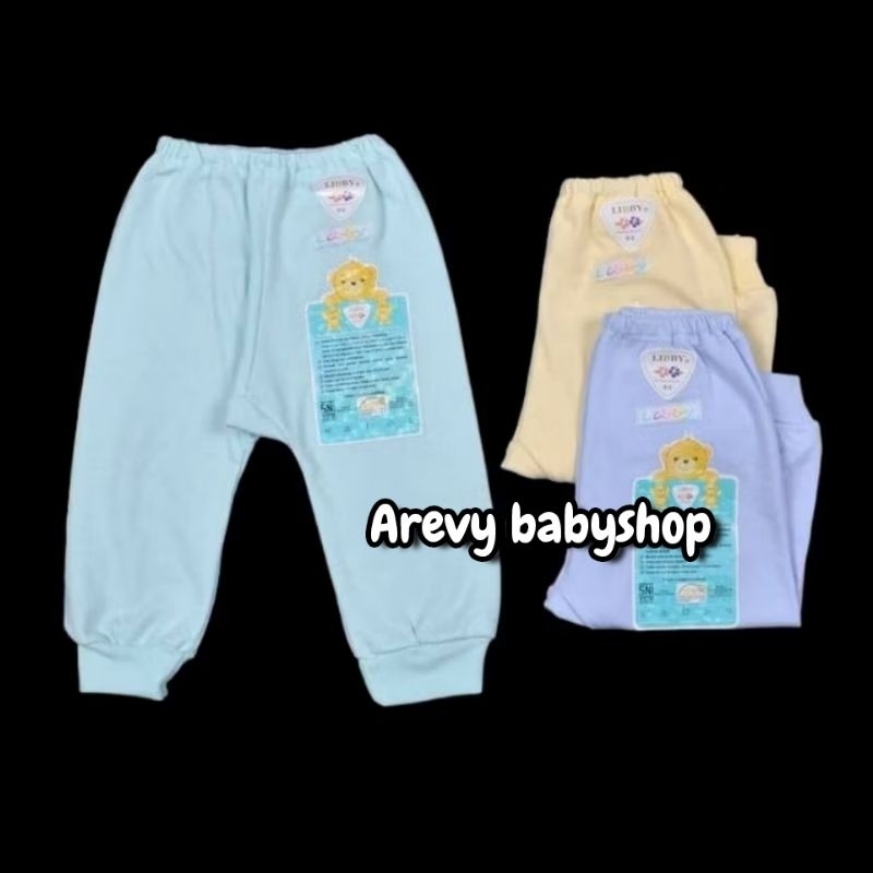LIBBY Celana Panjang Popok Bayi Warna 0-6 BULAN | Perlengkapan Bayi Newborn | Celana Pampers Bayi