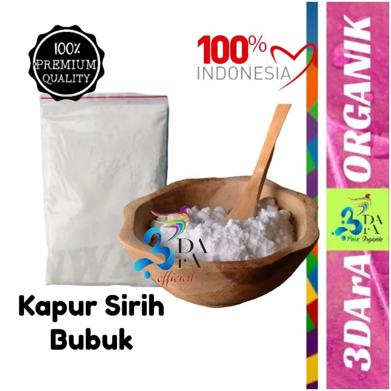 

Bubuk Kapur Sirih Premium Murni Tanpa Campuran