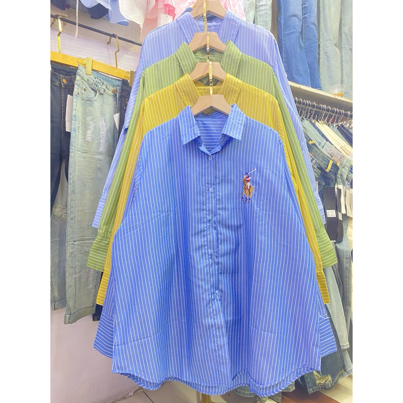 KEMEJA OVERSIZE IMPORT WANITA