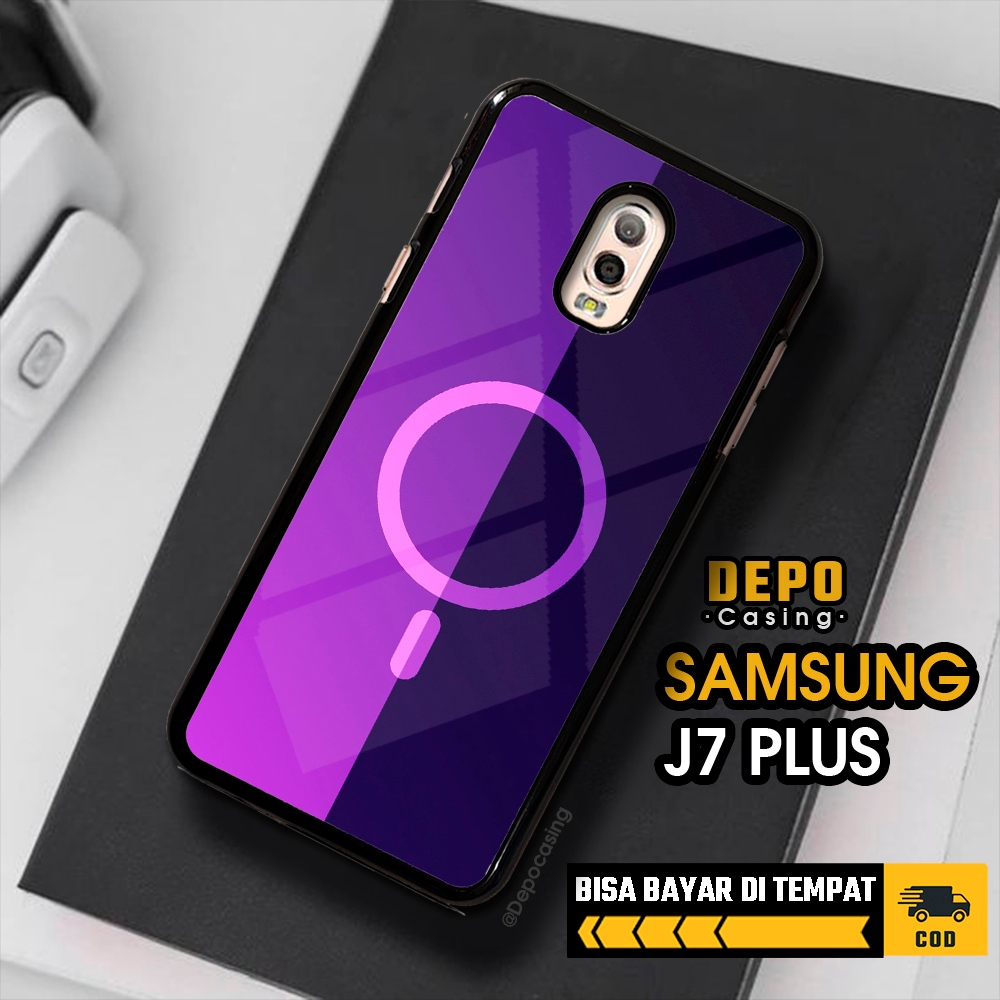 Case Samsung J7 Plus Casing Samsung J7 Plus Casing Depo Casing [MAGS] Case Glossy Case Aesthetic Cus