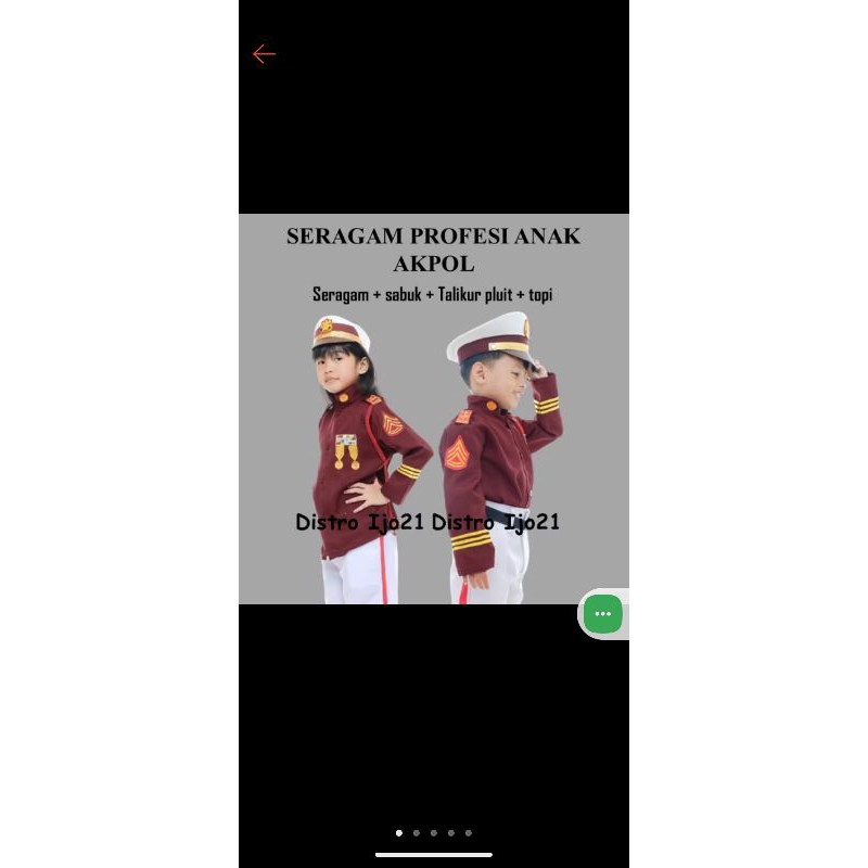 seragam akademi militer