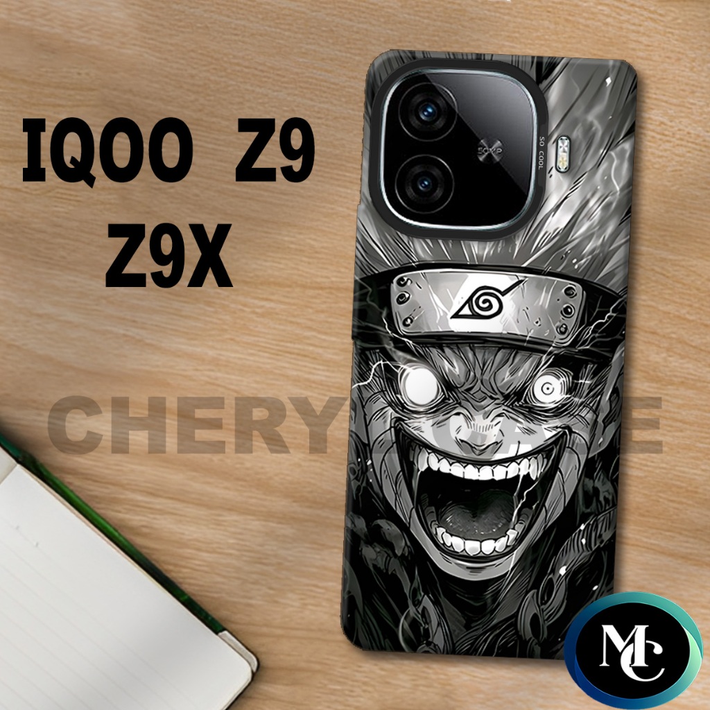 CC9/ case Hand phone IQOO Z9 dan IQOO Z9X/Motif ANIME NARUTO/casing IQOO Z9X/kesing IQOO Z9X/silicon