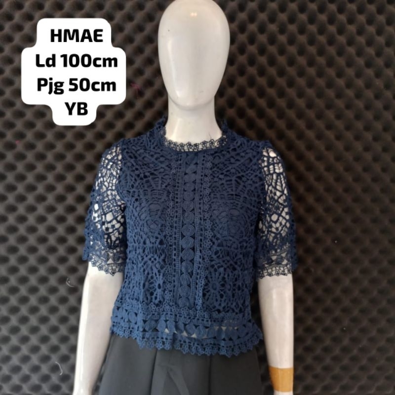 Atasan/Blouse Brokat Import Bangkok Size Kecil
