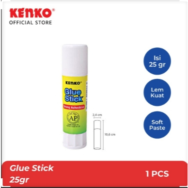 

GLUE STICK/LEM BATANG/LEM KERTAS KENKO 25 Gr
