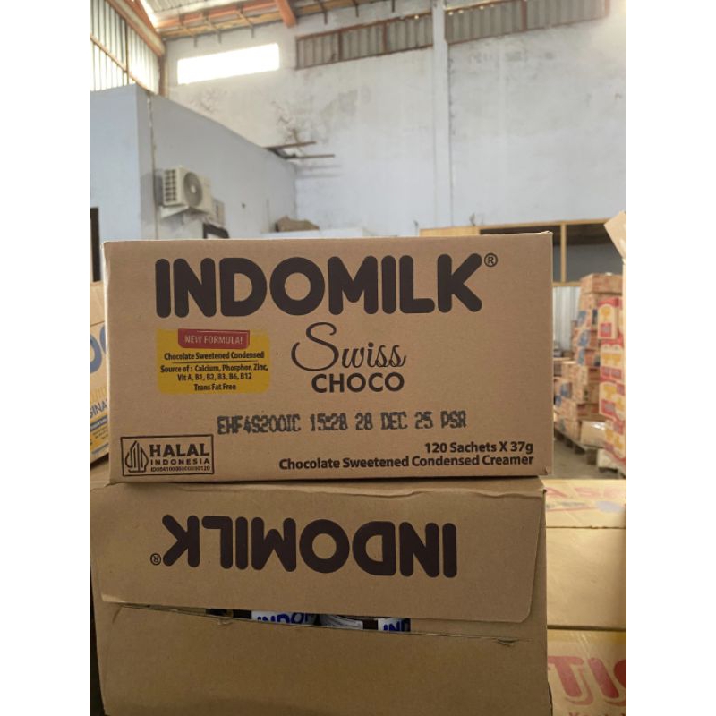 SUSU KENTAL MANIS INDOMILK COKLAT 37gr 1dus Isi 20pck